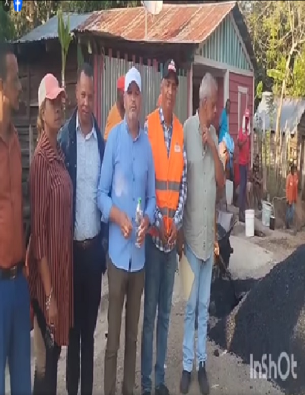 Bacheo en el Casco Urbano del Municipio de Restauración